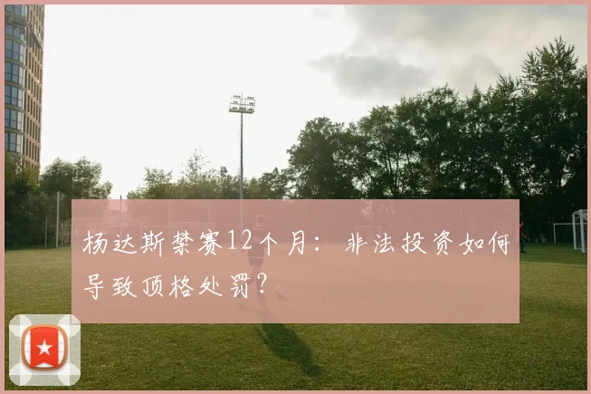 杨达斯禁赛12个月：非法投资如何导致顶格处罚？